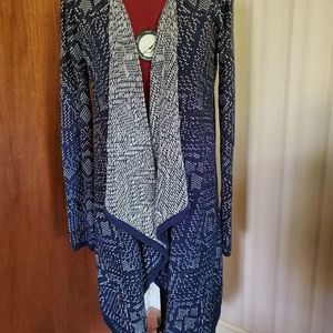 Anthropologie Ruby Moon waterfall sweater size M